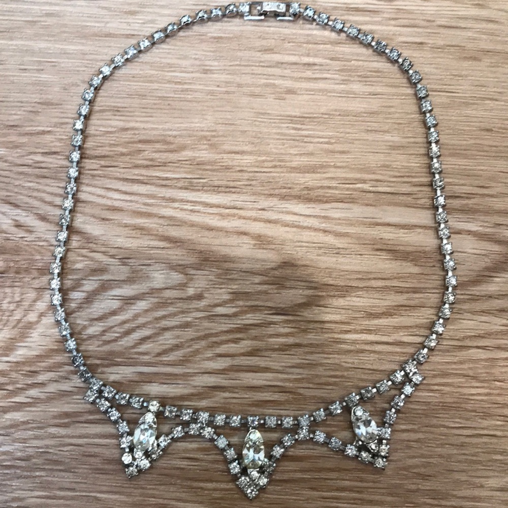 Vintage rhinestone necklace